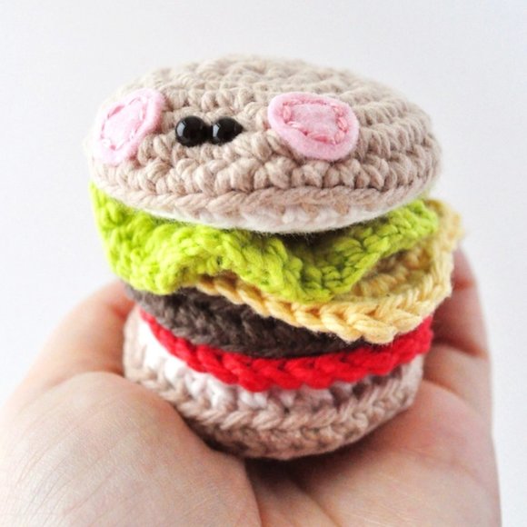 Hamburger Crochet Kit - Picture 2 of 8